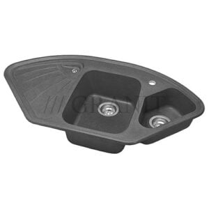 Гранитная кухонная мойка GRANIT 106x57