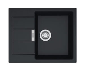 Кухонная мойка FRANKE SIRIUS S2D 611-62 (143.0627.288) ЧЕРНЫЙ
