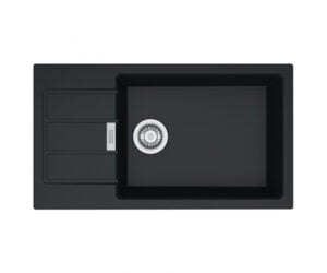 Кухонная мойка FRANKE SIRIUS S2D SLIM 611-78 XL (143.0627.384) ЧЕРНЫЙ