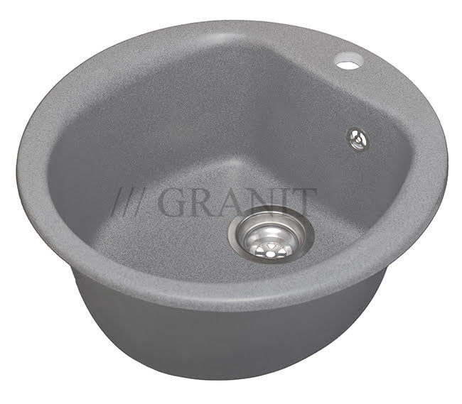Гранитная мойка-51 графит